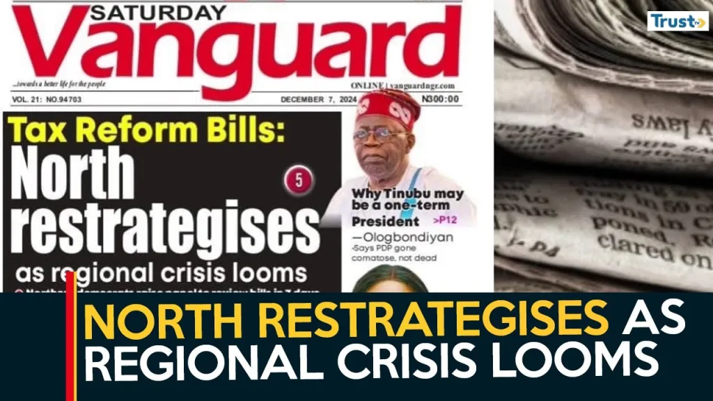 Tax Reform Bill: North restrategises as regional crisis looms