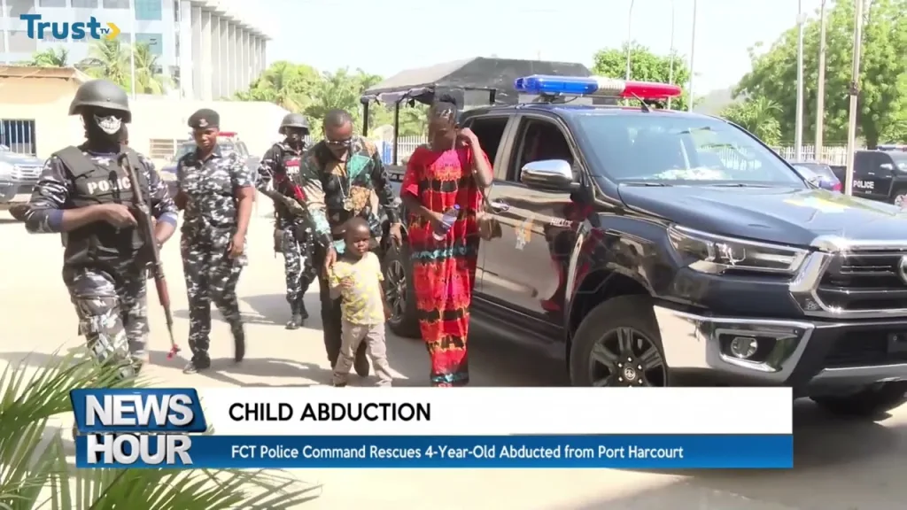 FCT police command rescues 4-year-old abducted from Port Harcourt
