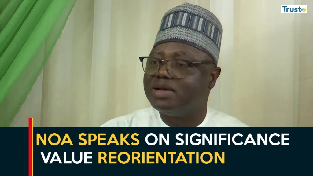 National Values Charter: NOA speaks on significance value reorientation