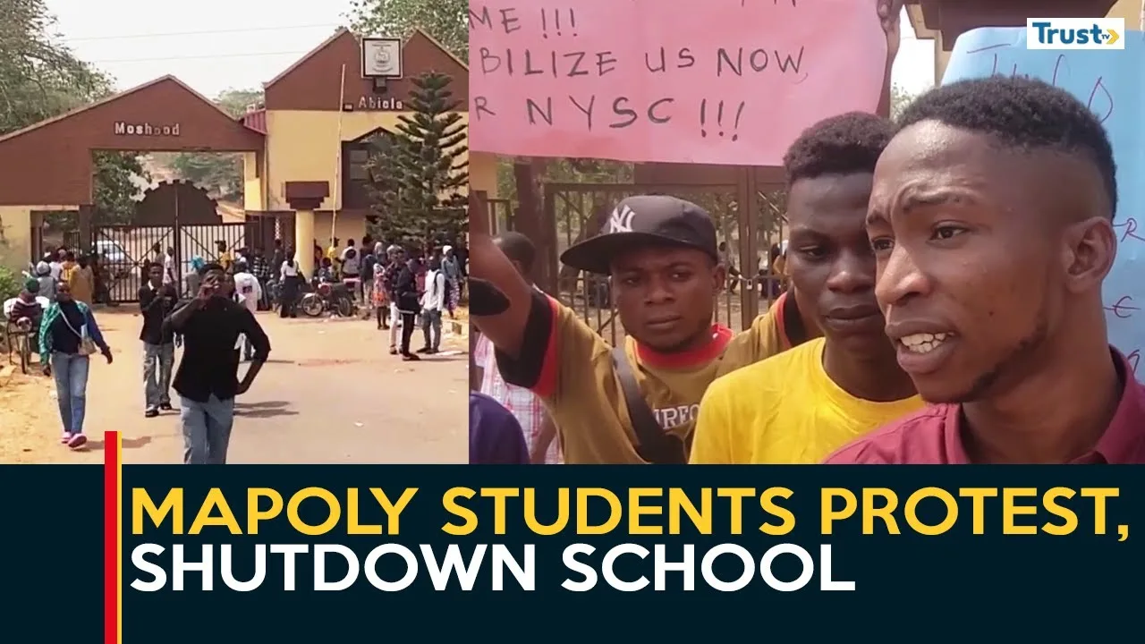 Delayed Results: MAPOLY students protest, shutdown school