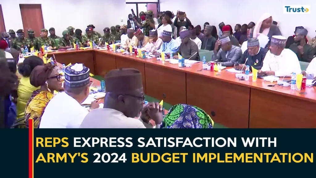 Budget Defence: Reps. express satisfaction with army’s 2024 budget implementation