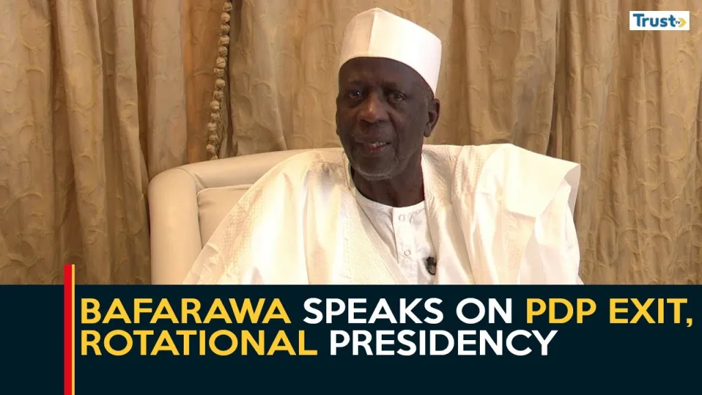 State of the Nation: Bafarawa speaks on PDP exit, rotational presidency and others