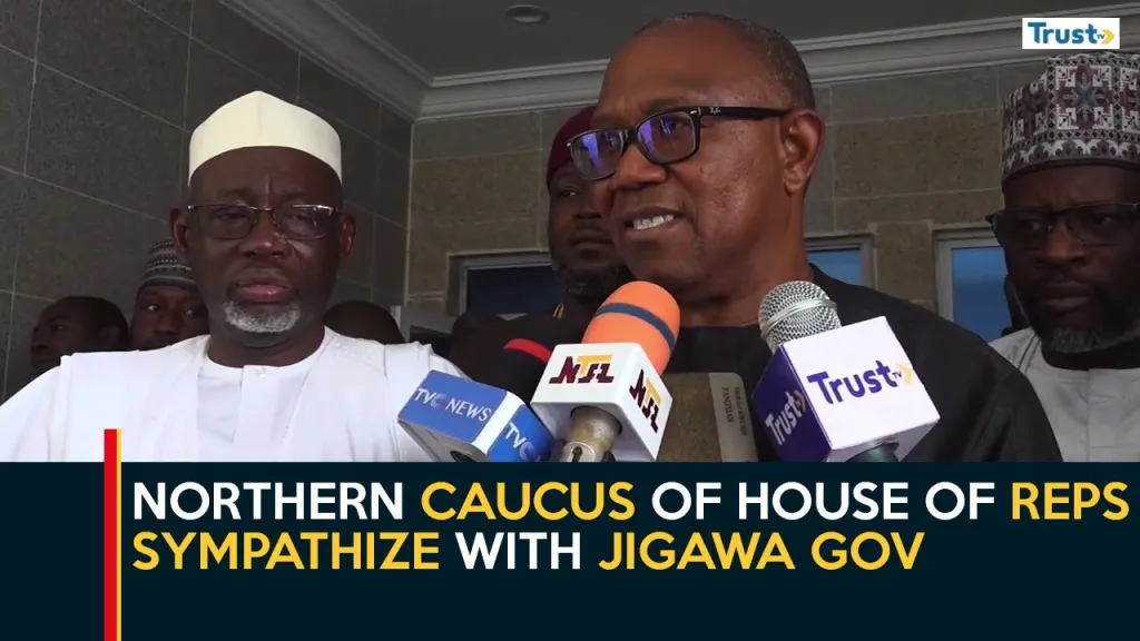 Condolence Visit: Northern caucus of House of Reps sympathize with Jigawa governor