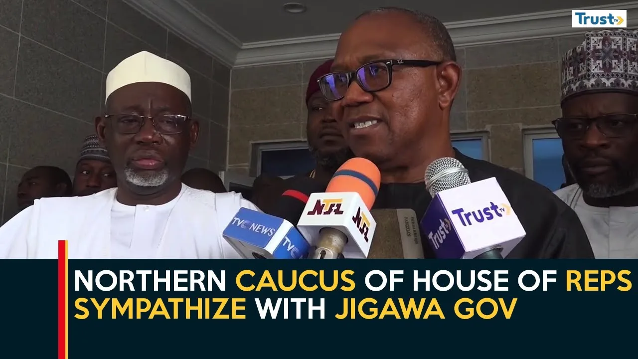 Condolence Visit: Northern caucus of House of Reps sympathize with Jigawa governor
