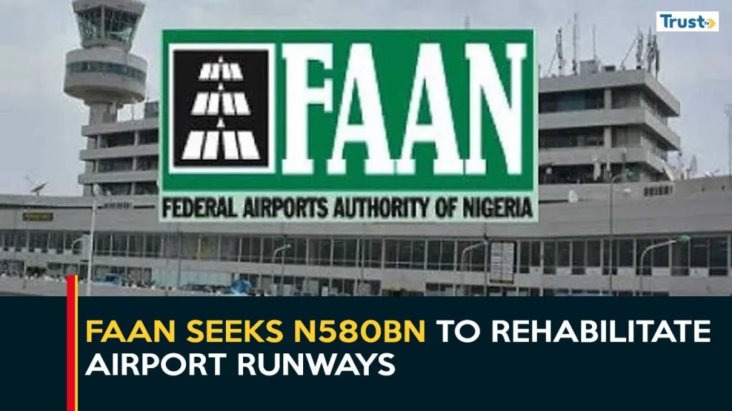 FAAN seeks N580bn to rehabilitate airport runways + more