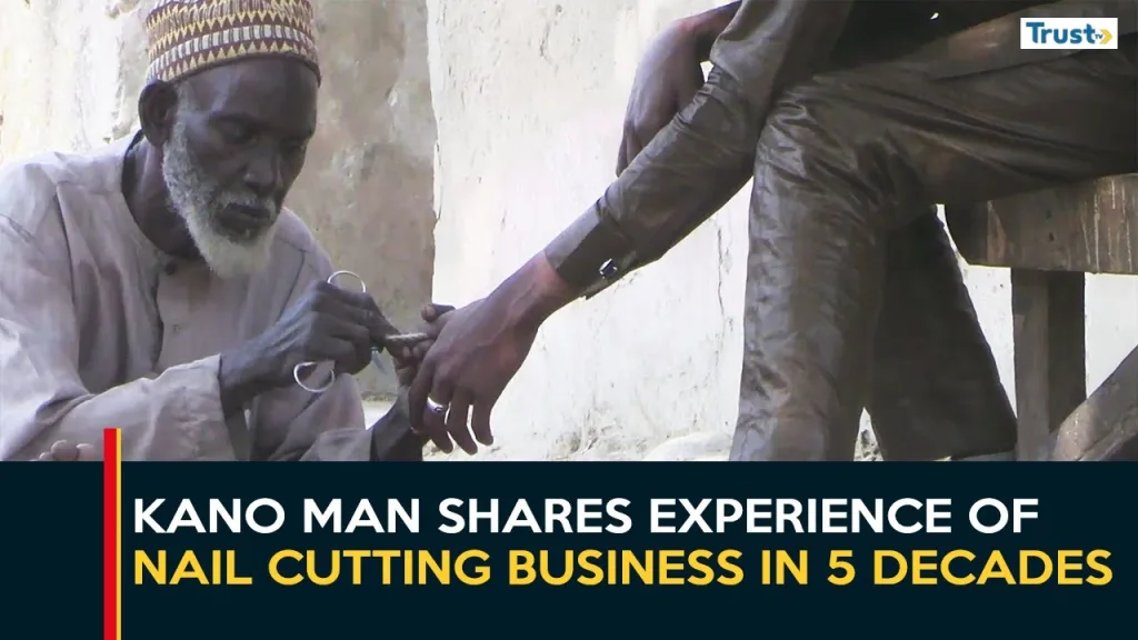 Local Pedicure: Kano man shares experience of nail cutting business in 5 decades