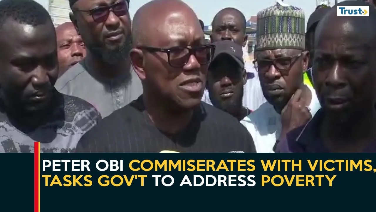 Fuel Tanker Explosion: Peter Obi commiserates with victims, tasks gov’t to address poverty