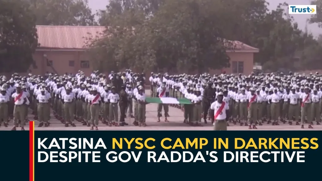 Power Outage: Katsina NYSC camp in darkness despite governor Radda’s directive to restore electricity