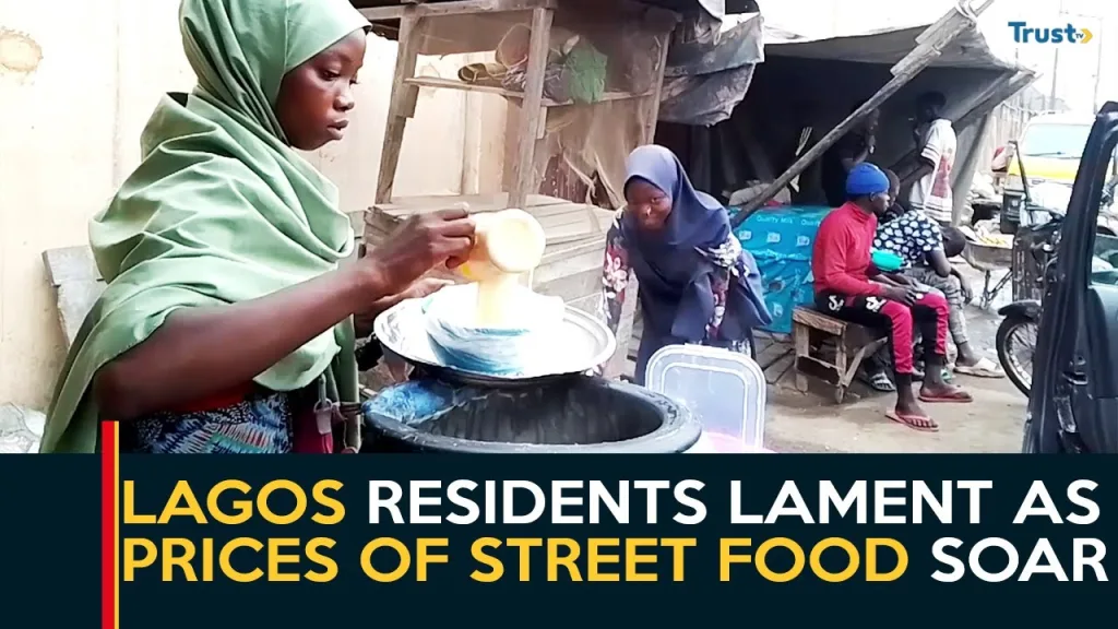 Cost of Living Crisis: Lagos residents lament as prices of street food soar