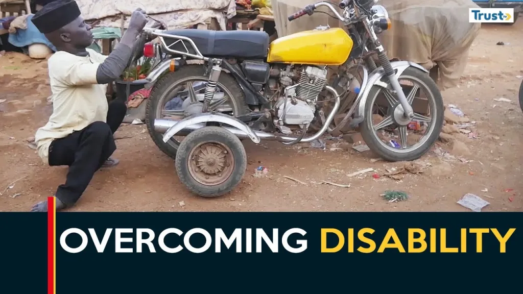 Overcoming Disability: Jos man chooses business over begging despite physical challenges