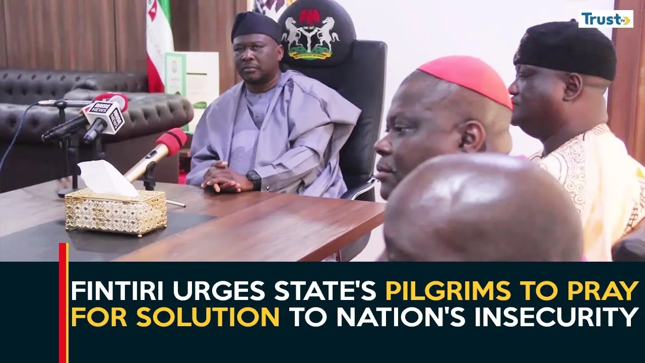 2025 Pilgrimage: Gov. Fintiri urges state’s pilgrims to pray for solution to nation’s insecurity