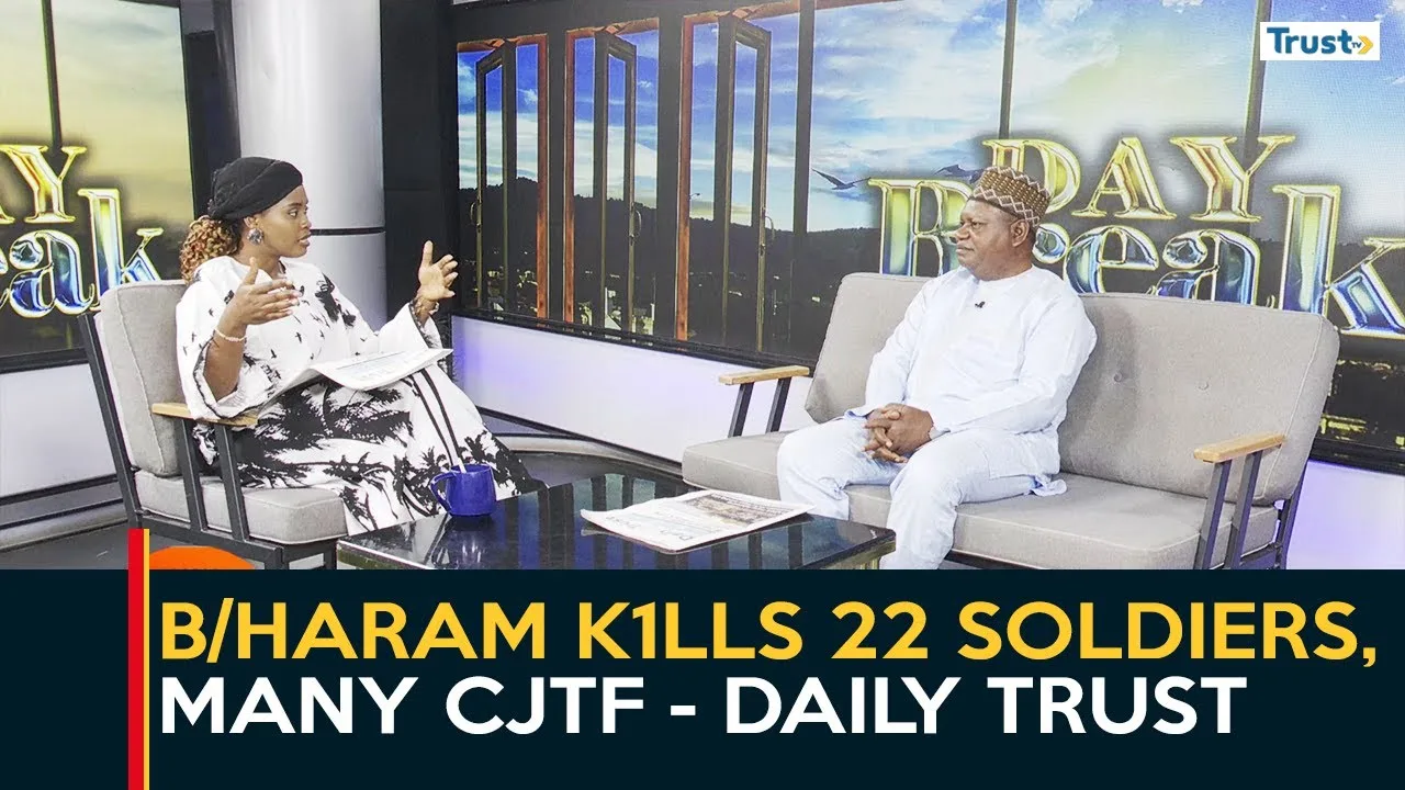 B/Haram kills 22 soldiers, many CJTF + more stories