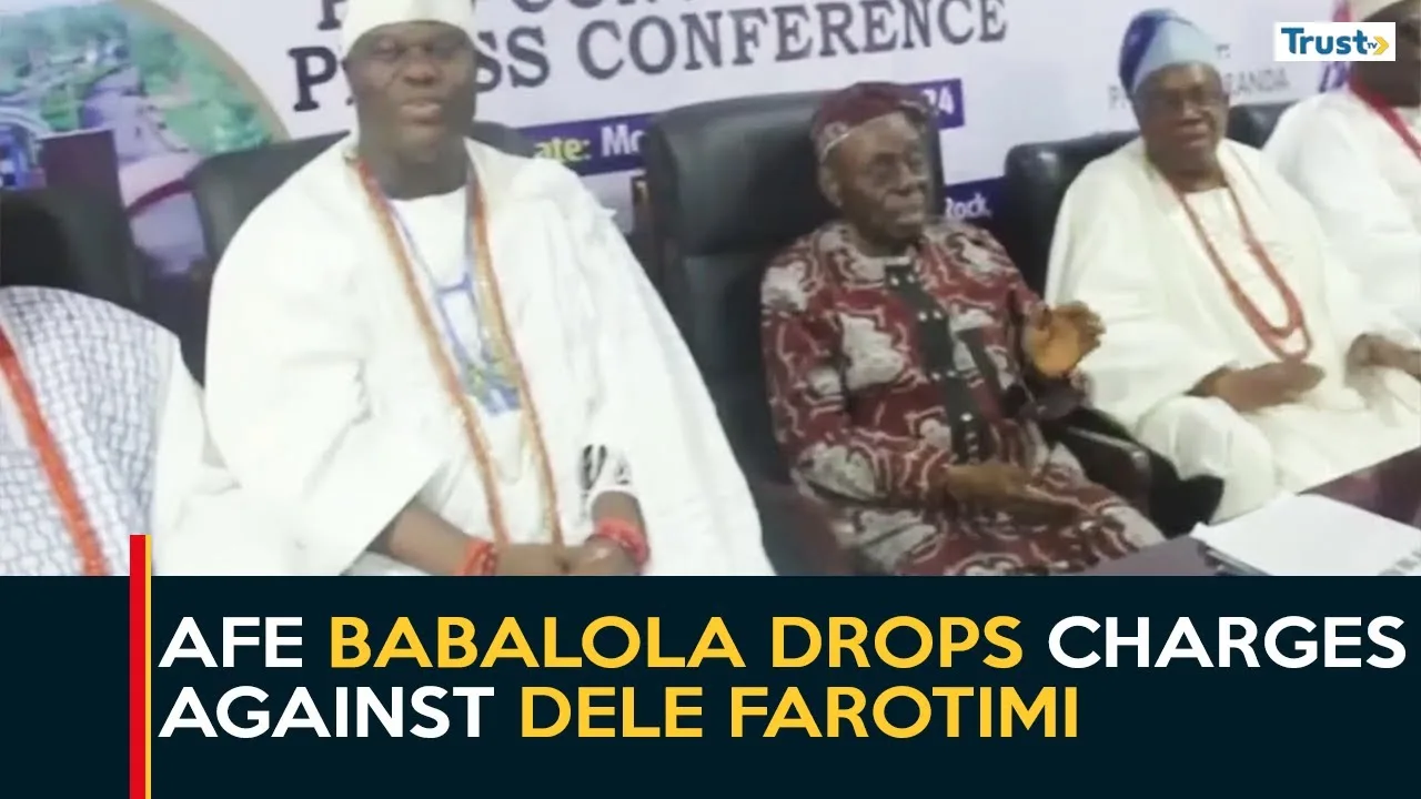 Alleged Corruption: Afe Babalola drops charges against Dele Farotimi after Ooni’s intervention