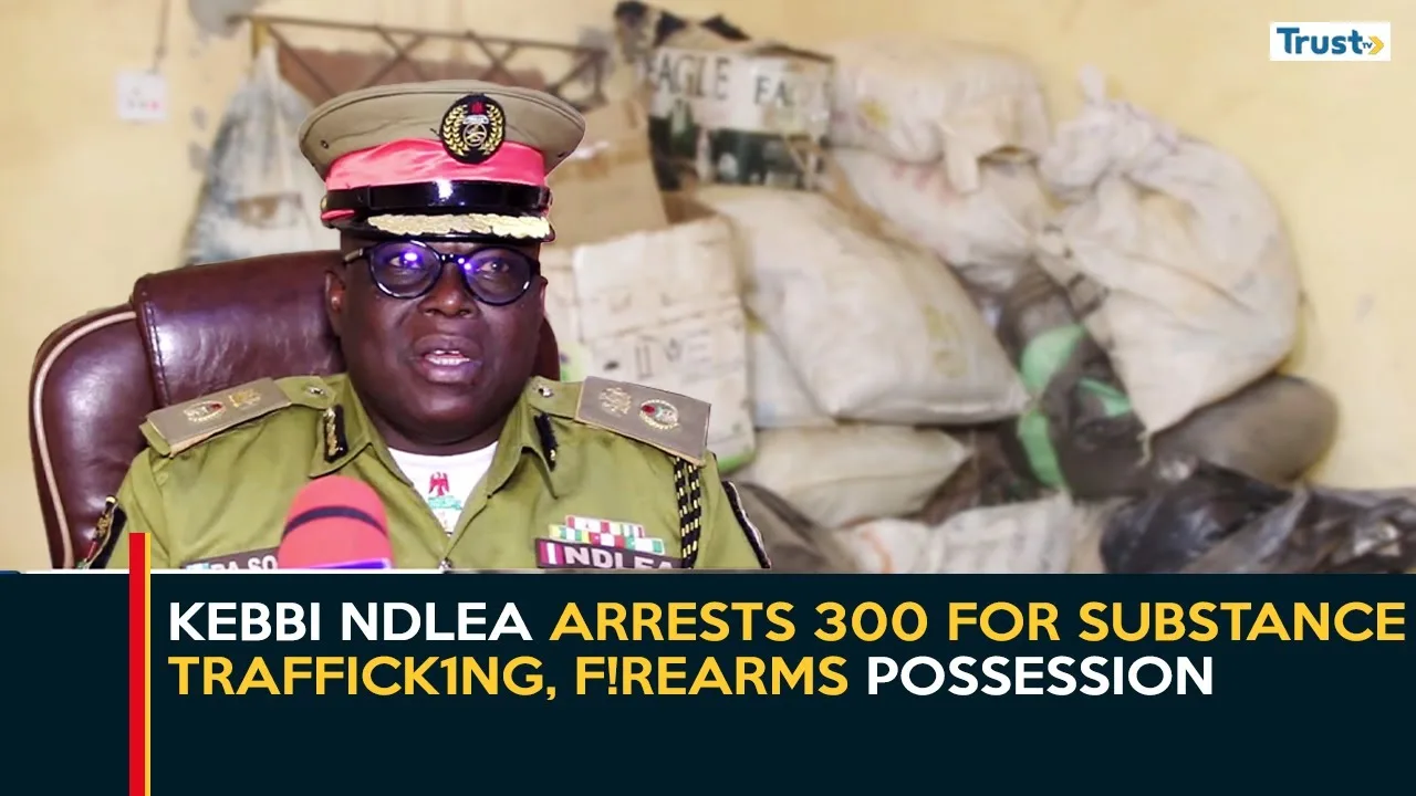 Kebbi NDLEA arrests 300 for substance trafficking, firearms possession