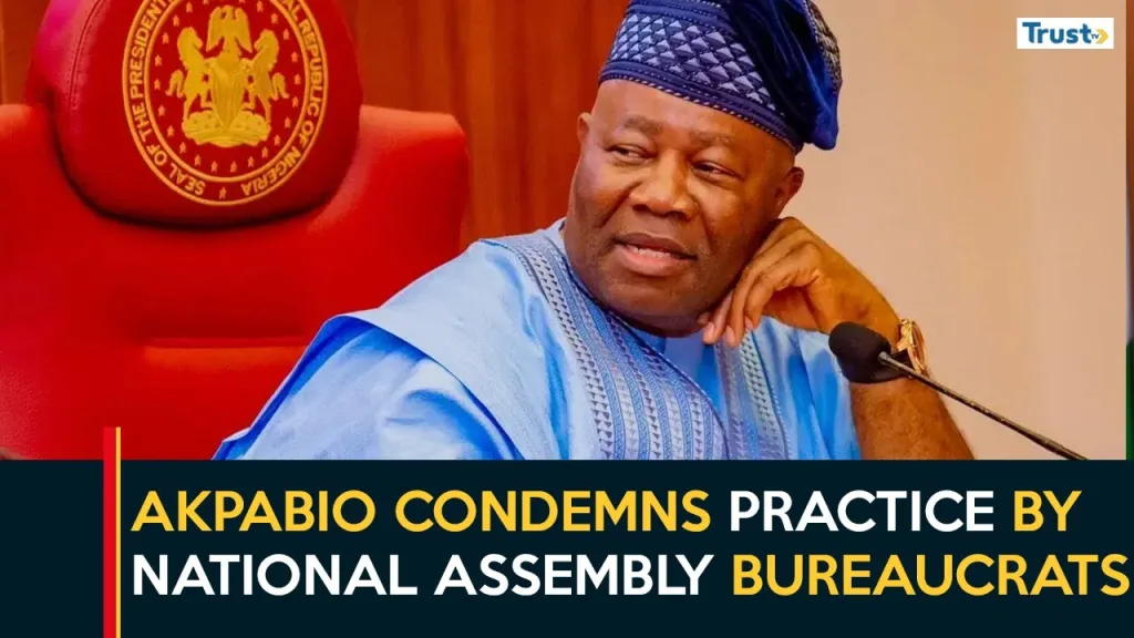 Tenure Elongation: Akpabio condemns practice by National Assembly bureaucrats