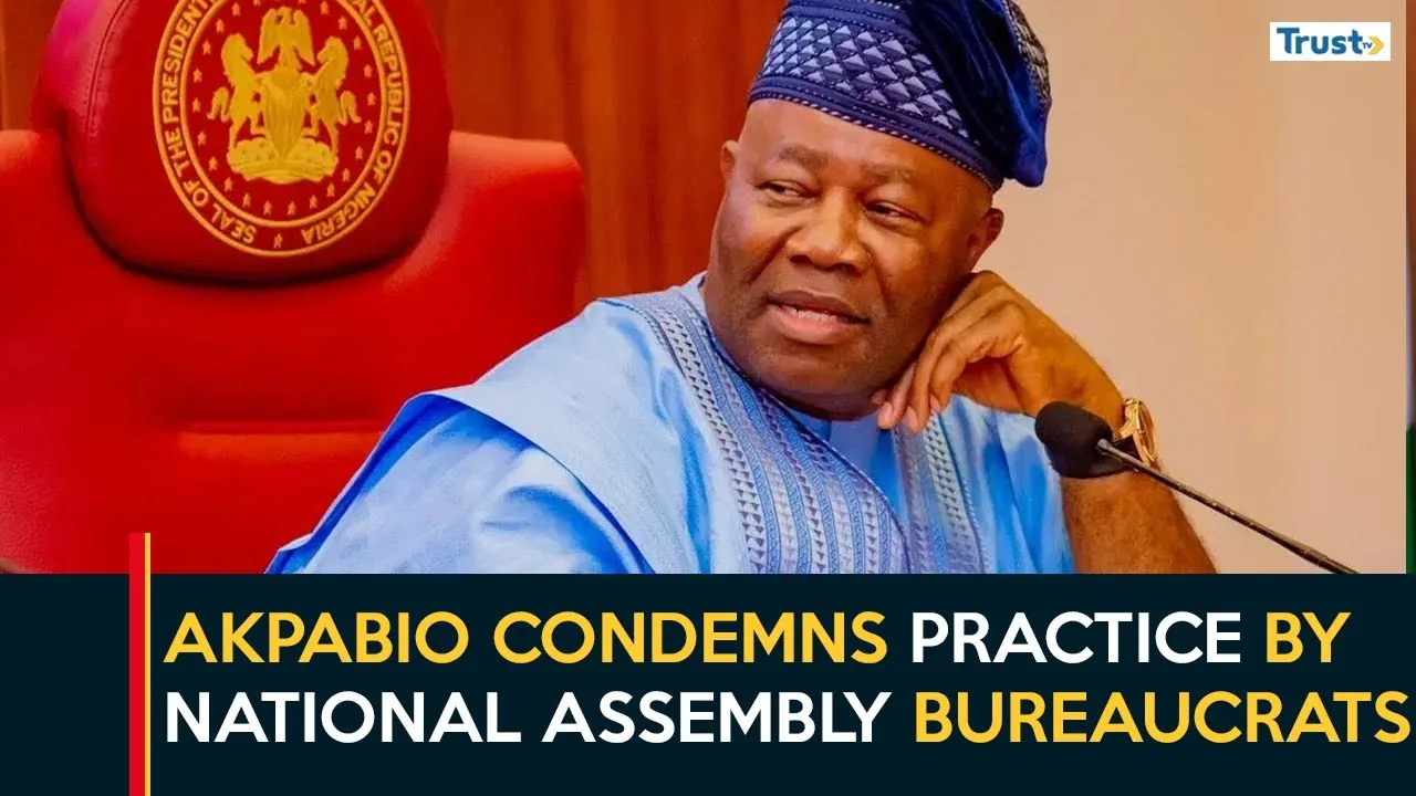 Tenure Elongation: Akpabio condemns practice by National Assembly bureaucrats