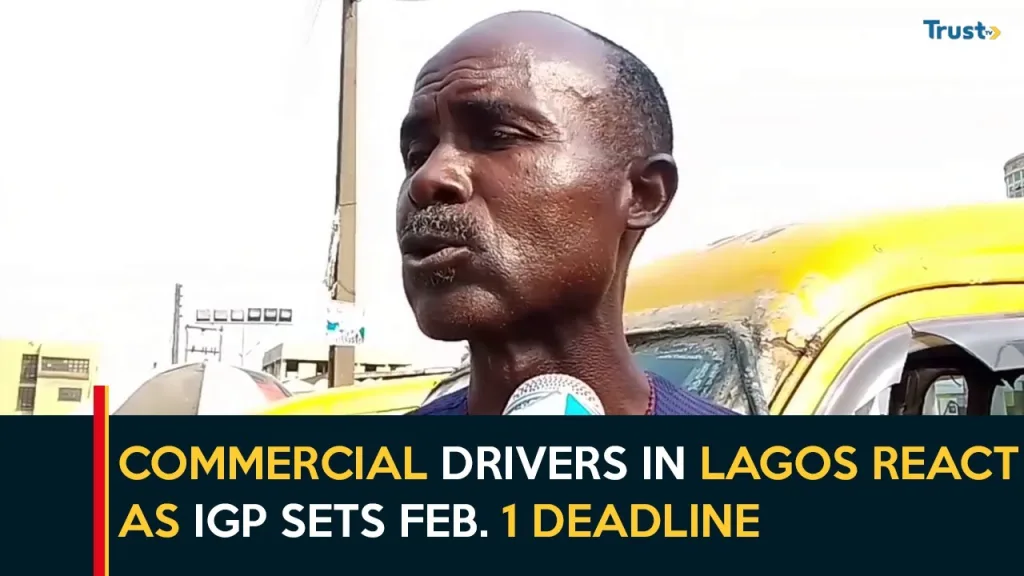 Third-Party Motor Insurance: Commercial drivers in Lagos react as IGP sets Feb. 1 deadline