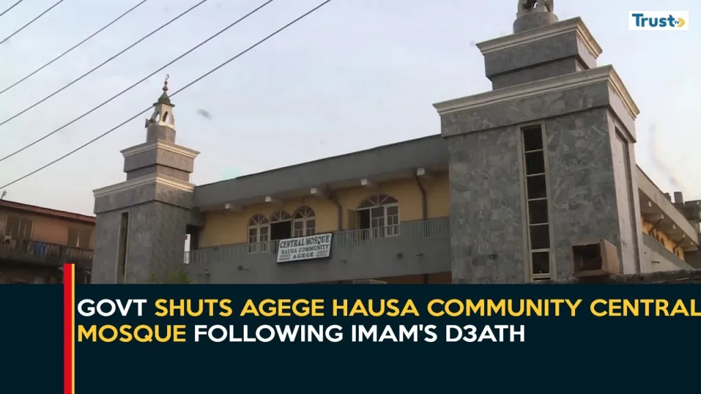 Govt shuts Agege Hausa community central mosque following imam’s death
