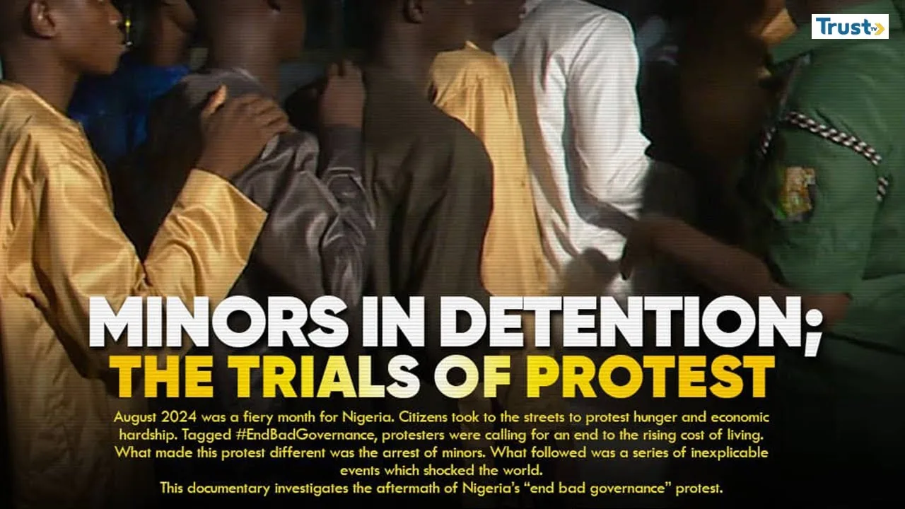 Minors in Detention: The trials of protest
