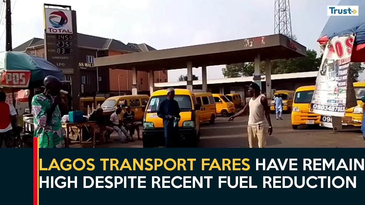 Lagos commuters, transporters lament as fares remain high despite fuel price reduction