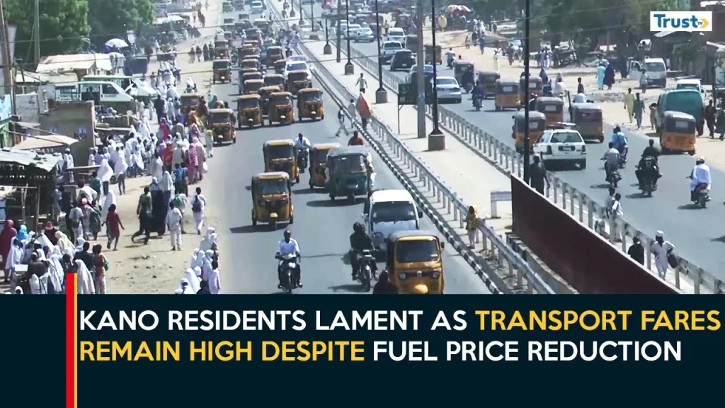 Kano residents lament as transport fares remain high despite fuel price reduction