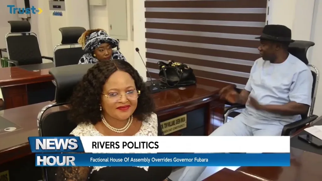 Rivers Politics: Factional House of Assembly overrides governor Fubara