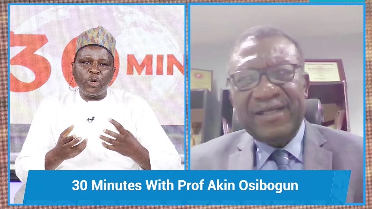 30 Minutes with Prof. Akin Osibogun