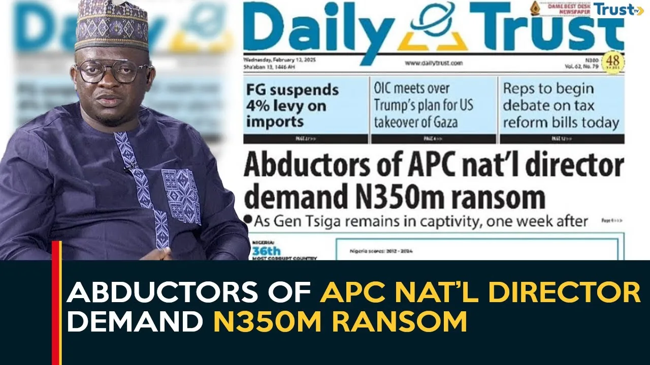 Abductors of APC national director demand N350m ransom