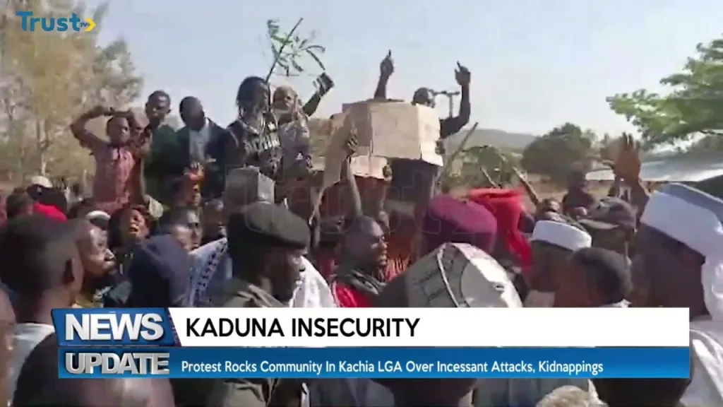 Kaduna Insecurity: Protest rocks community in Kachia LGA over incessant attacks, kidnappings