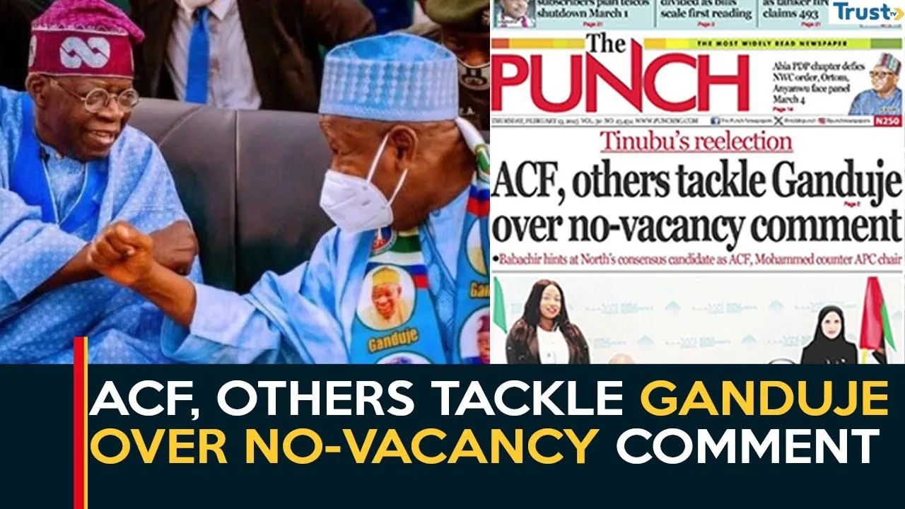ACF, others tackle Ganduje over no-vacancy comment 