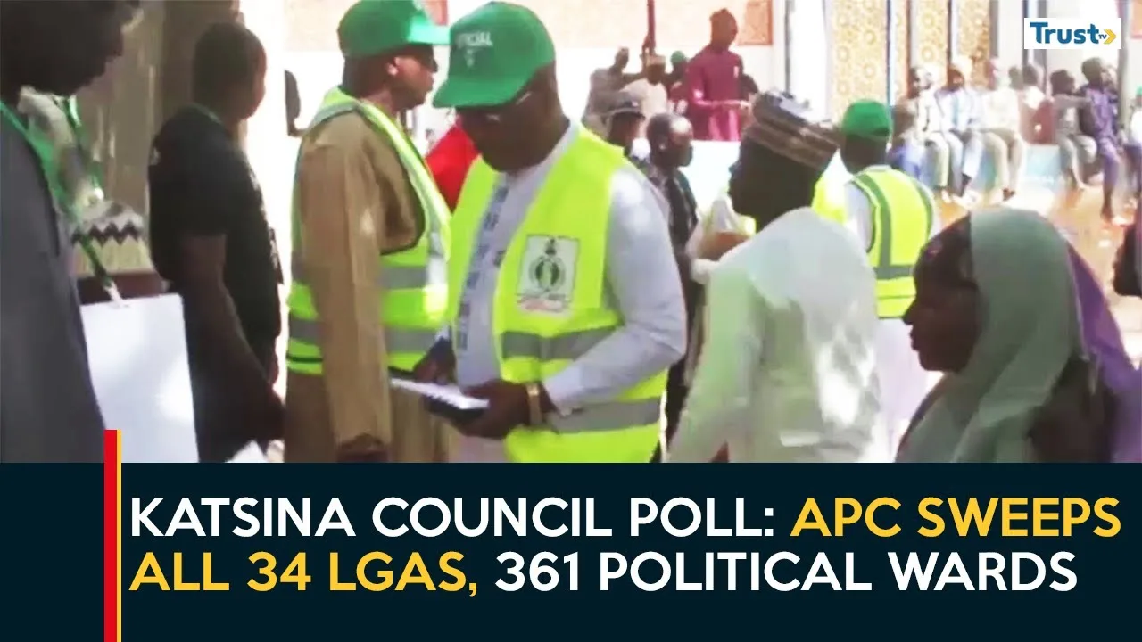 Katsina Council Poll: APC sweeps all 34 LGAs, 361 political wards