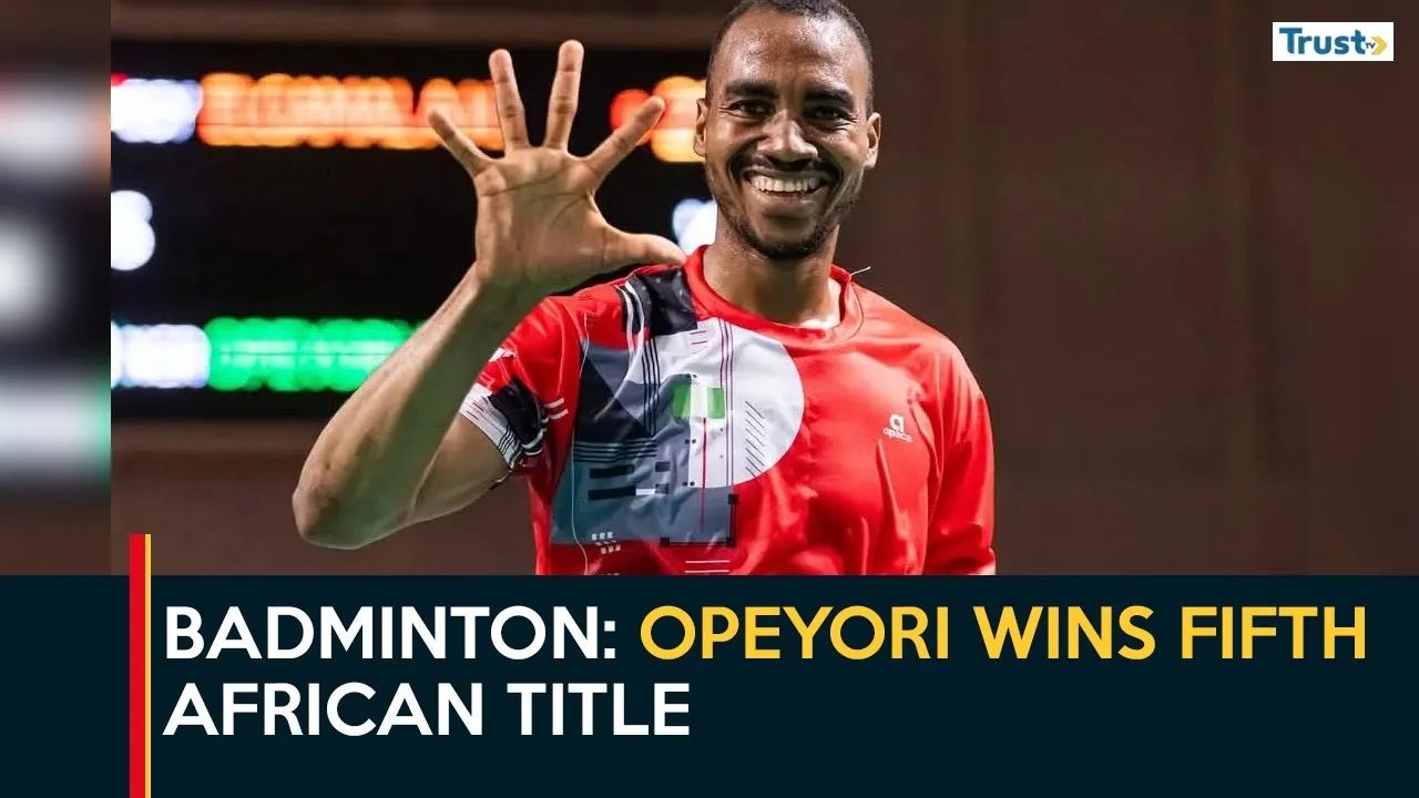 Badminton: Opeyori wins fifth African title + more