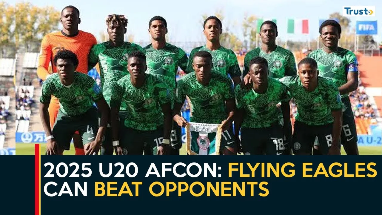 2025 U20 AFCON: Flying Eagles can beat opponents