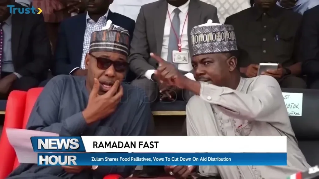 Ramadan Fast: Zulum shares food palliatives, vows to cut down on aid distribution