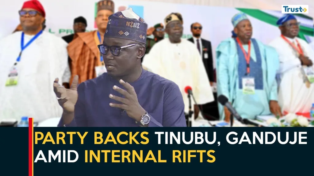 APC NEC: Party backs Tinubu, Ganduje amid internal rifts