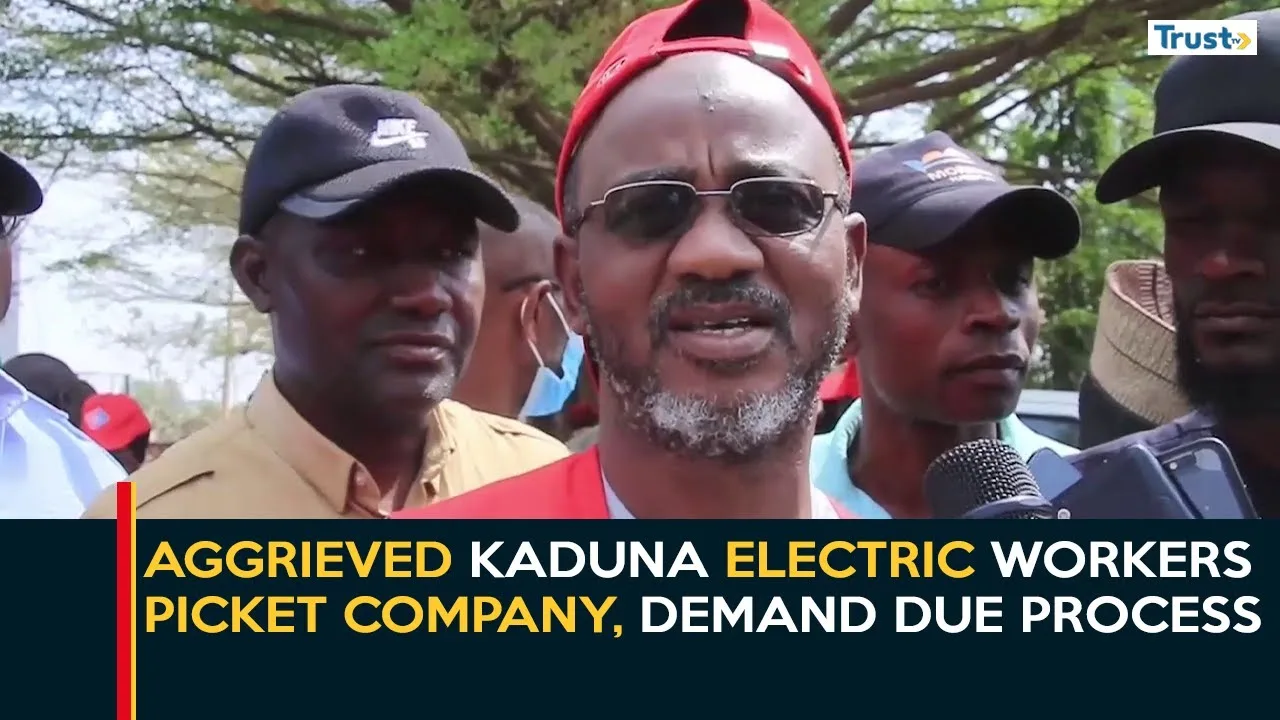Alleged Illegal Disengagement: Aggrieved Kaduna Electric workers picket company, demand due process