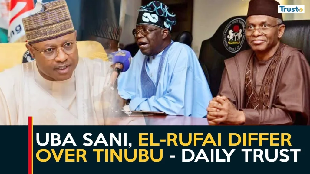 Newspaper Review: Uba Sani, El-Rufai differ over Tinubu