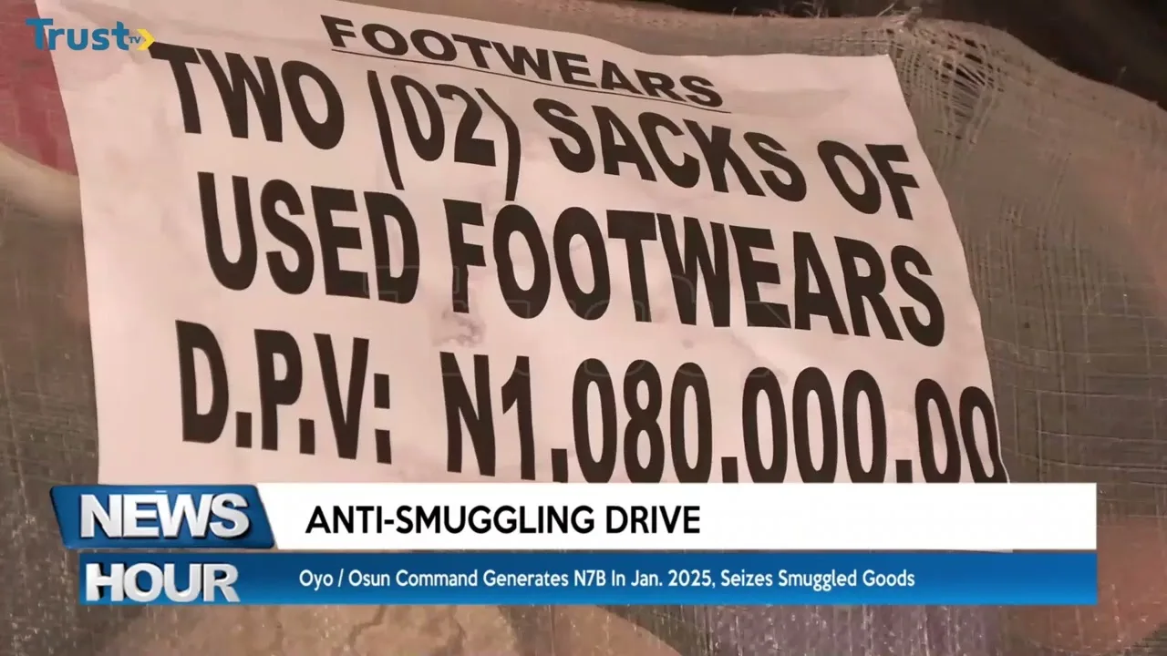 Anti-smuggling Drive: Oyo/Osun Command generates N7bn in january 2025, seizes smuggled goods