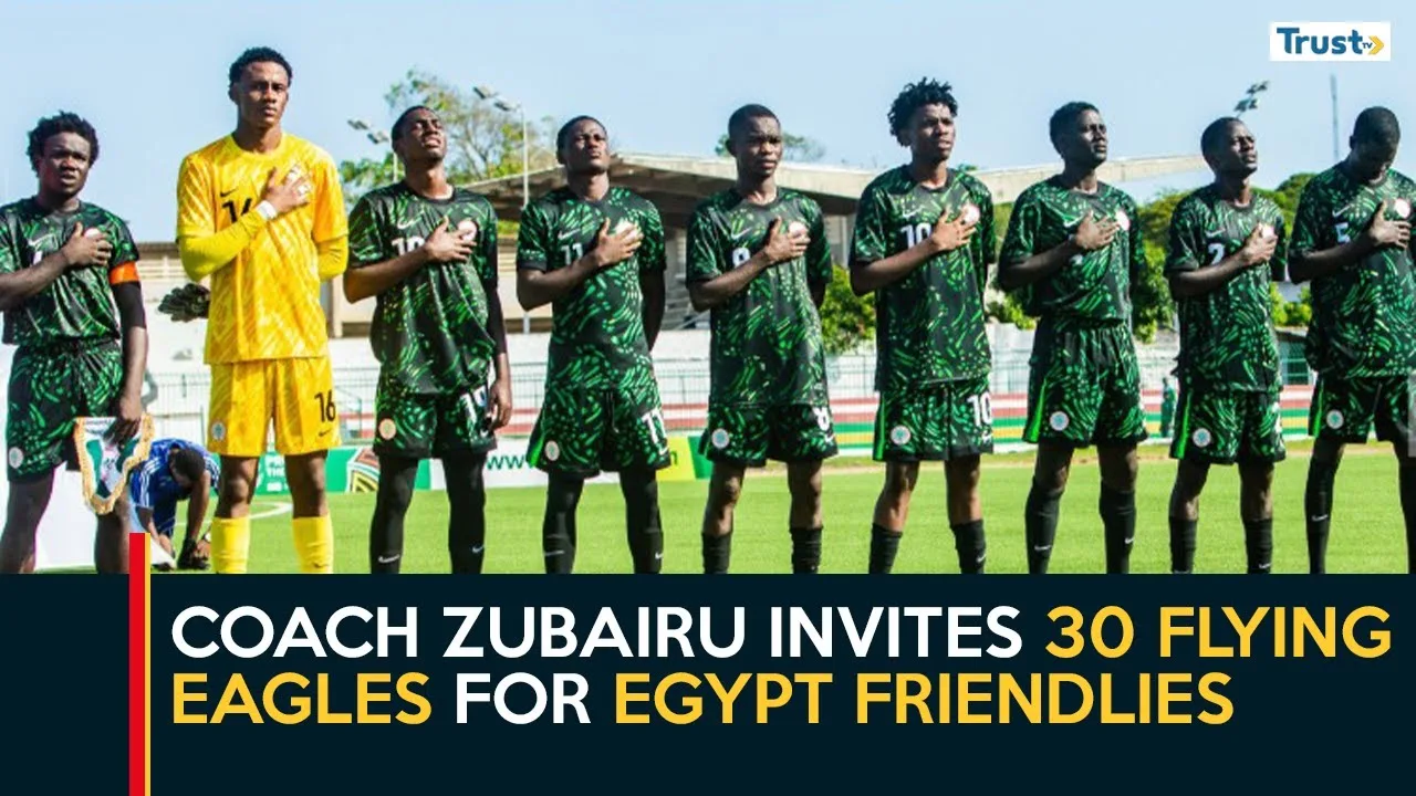 Coach Zubairu invites 30 flying eagles for Egypt friendlies