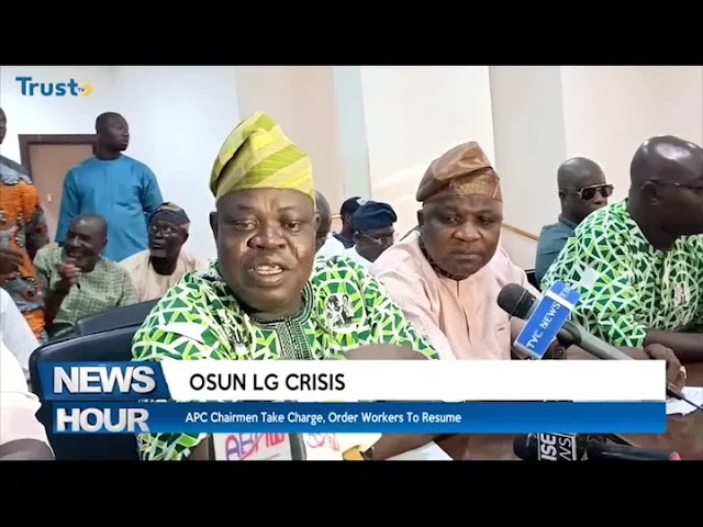 Osun LG Crisis: APC chairmen take charge, order workers to resume