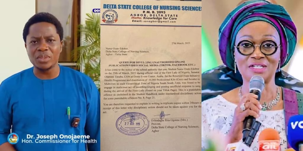 Delta Nursing School Withdraws Query Issued to Student Over Anti-Remi Tinubu Chant