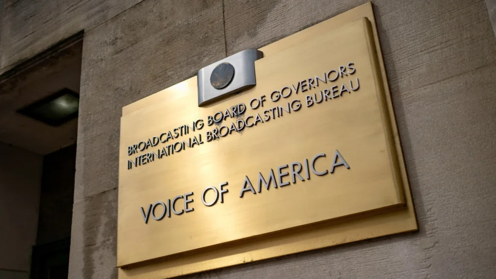 Trump Orders Shutdown of Voice of America