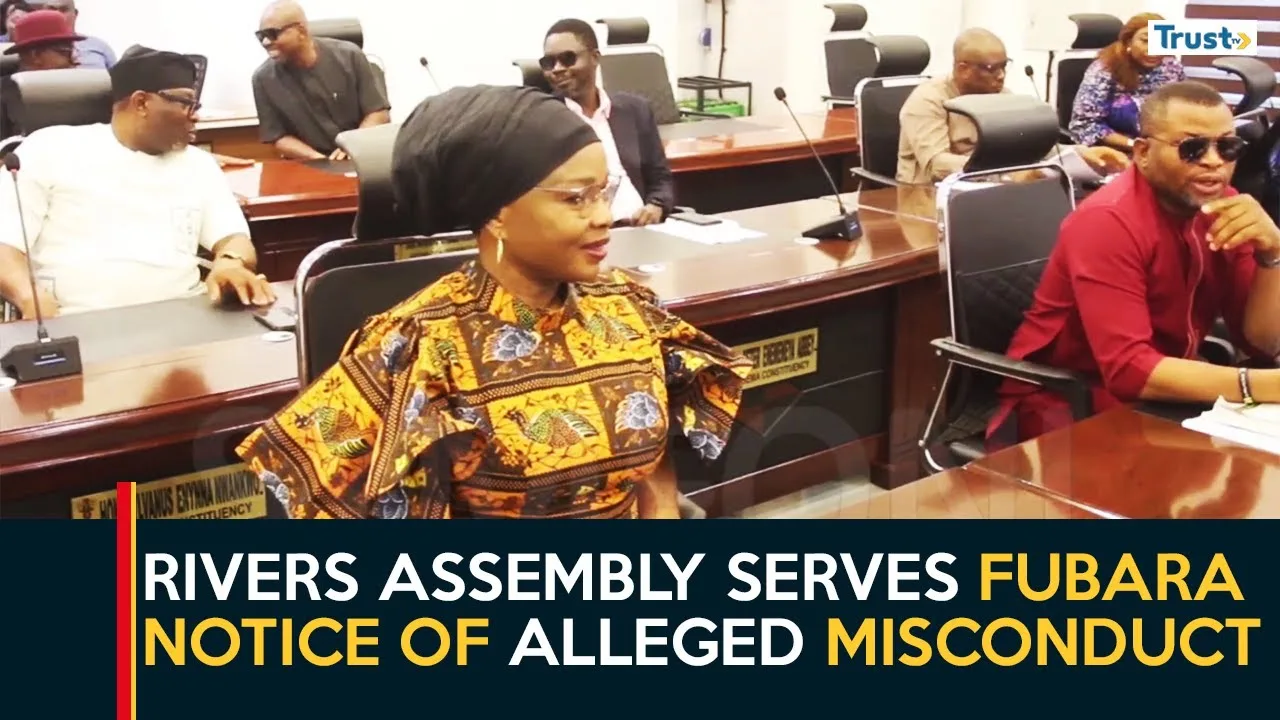 Rivers Political Assembly: State assembly serves Fubara, deputy notice of alleged misconduct