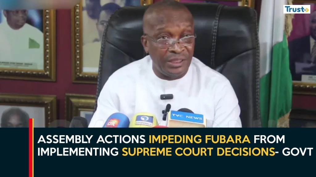 Rivers Political Crisis: State assembly serves Fubara, deputy notice of alleged misconduct