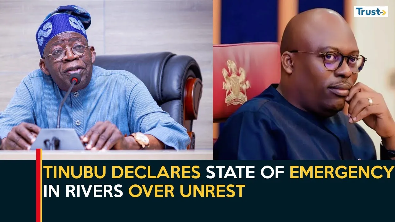 Rivers Political Crisis: Tinubu declares state of emergency in Rivers over unrest