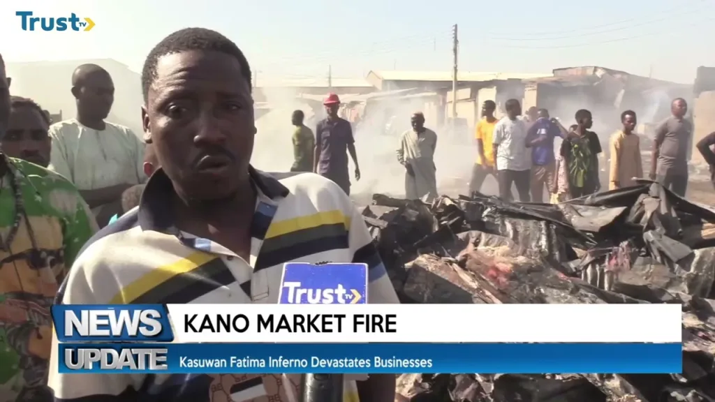 Kano Market Fire: Kasuwan Fatima inferno devastates businesses