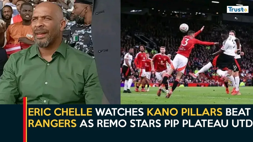 Eric Chelle Watches Kano Pillars Beat Rangers As Remo Stars Pip Plateau UTD | 360 Sports