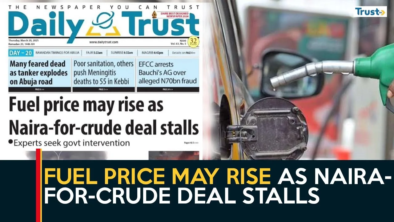 Fuel Price may rise as Naira-for-crude deal stalls