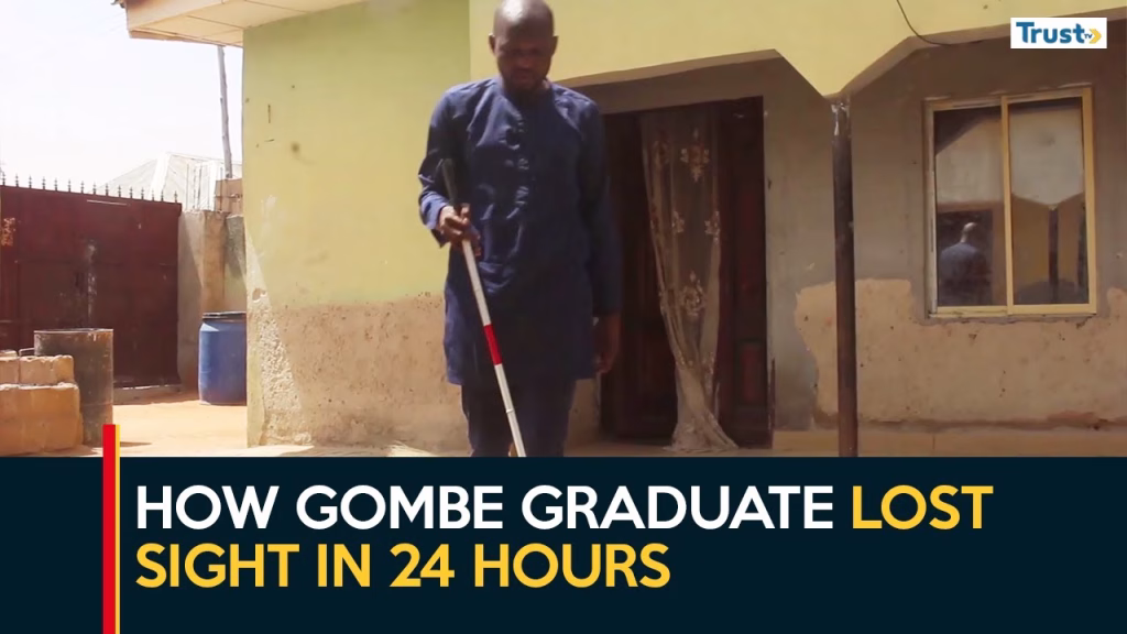 Blinded by Fate: How Gombe graduate lost sight in 24 hours