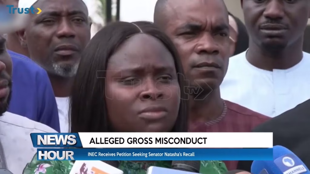 INEC receives petition seeking senator Natasha’s recall